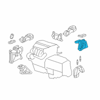 OEM 2007 Honda CR-V Rubber Assy., Transmission Mounting Diagram - 50850-SWA-J82