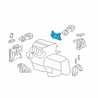 OEM 2008 Honda CR-V Bracket, Torque Rod (Lower) Diagram - 50690-SWA-A00