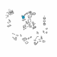 OEM 2005 Ford Explorer Evaporator Core Diagram - 4L2Z-19860-AA