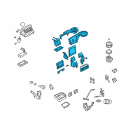 OEM 2008 Ford Explorer Housing Assembly Diagram - 7L2Z-19850-B