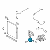 OEM 2016 Toyota Tacoma Clutch Assembly Diagram - 88410-04070