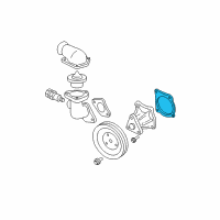 OEM 2003 GMC Sonoma Gasket, Water Pump Diagram - 10101275