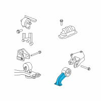 OEM 2013 Dodge Avenger Bushing Diagram - 5085079AD
