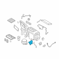 OEM 2013 Lincoln MKX Mode Motor Diagram - CT4Z-19E616-A