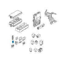 OEM Lincoln Mark LT Maxi Fuse Diagram - F8SZ-14526-CA