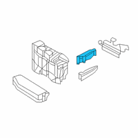 OEM 2020 Nissan Rogue Sport Housing-Fusible Link, Holder Diagram - 24381-4BA1A