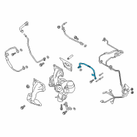 OEM Ford Focus Oil Feed Tube Diagram - EJ7Z-6K679-D