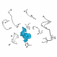 OEM Ford Turbocharger Diagram - G1FZ-6K682-A