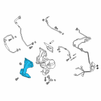 OEM 2018 Lincoln MKC Bracket Diagram - EJ7Z-9P462-A