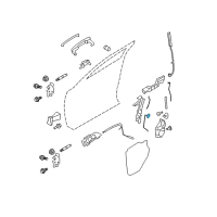 OEM 2012 Lincoln MKS Lock Rod Diagram - 8A5Z-5421850-B