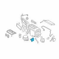 OEM Lincoln Mode Motor Diagram - 7T4Z-19E616-A