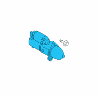 OEM 2006 Hyundai Sonata Starter Assembly Diagram - 36100-2G200