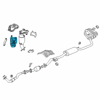 OEM 2017 Acura ILX Cover Diagram - 18121-5A2-A10