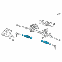 OEM 2020 Cadillac XT4 Boot Kit Diagram - 23449527