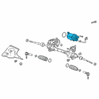 OEM 2020 Cadillac XT4 Motor Diagram - 84425940