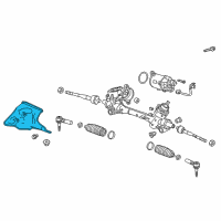 OEM 2018 Buick LaCrosse Heat Shield Diagram - 23307925