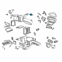OEM Lincoln Continental Motor Assembly Diagram - YF3Z-18A318-AA