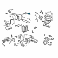 OEM Mercury Sable Motor Assembly Diagram - YF3Z-18A318-AA