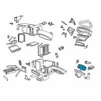 OEM 1986 Mercury Sable Fan Diagram - E8DZ-19834-A