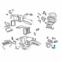 OEM 1997 Ford Taurus A/C Liquid Line Hoses Diagram - YF1Z19A786AA