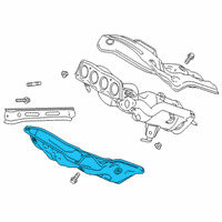 OEM 2021 Toyota RAV4 Prime Lower Shield Diagram - 17168-25040