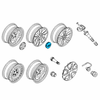 OEM 2020 Ford Explorer Center Cap Diagram - LB5Z-1130-E
