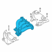 OEM 2002 Chrysler Sebring Exhaust Manifold Diagram - 4792538AA
