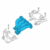 OEM 2003 Chrysler Sebring Exhaust Manifold Diagram - 4792538AA