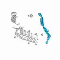 OEM Jeep Commander Tube-Fuel Filler Diagram - 68043897AA