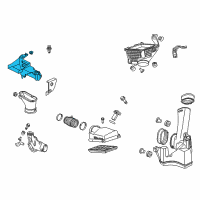 OEM Acura TSX Cover Assembly, Air In. Diagram - 17248-RL8-A00