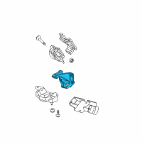 OEM 2004 Dodge Ram 2500 Engine Support Diagram - 52021137AA