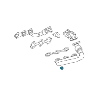 OEM Jeep Grand Cherokee Exhaust Manifold Diagram - 68091721AC