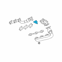 OEM 2009 Dodge Sprinter 3500 Gasket-Exhaust Manifold Diagram - 68086657AA