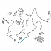 OEM Ford Transit Connect Tube Diagram - 9T1Z-9C047-A