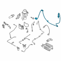 OEM 2012 Ford Transit Connect Lower Oxygen Sensor Diagram - AT1Z-9G444-A