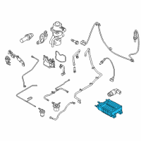 OEM 2010 Ford Focus Canister Diagram - 9S4Z-9D653-A