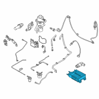 OEM 2009 Ford Focus Canister Diagram - 9S4Z-9D653-A