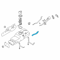 OEM Nissan Titan Hose-Filler Diagram - 17228-9FT0A