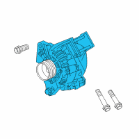 OEM 2000 Cadillac DeVille Alternator Replacement Diagram - 19206559