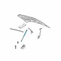 OEM 2000 Chrysler 300M Prop/Gas-Gas Diagram - 4580771AG