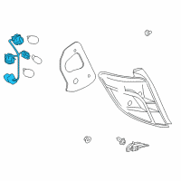 OEM 2013 Toyota Yaris Socket & Wire Diagram - 81565-52760