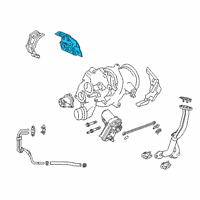 OEM 2022 Cadillac XT5 Gasket Diagram - 55503732