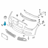 OEM 2021 BMW 230i xDrive Ultrasonic Sensor Diagram - 66-20-9-261-604