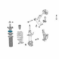 OEM 2017 Acura RDX Bearing, Front Shock Absorber Mount Diagram - 51726-TX4-A01