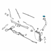 OEM 2020 BMW i3 Cover For Filler Pipe Diagram - 61-66-7-375-587