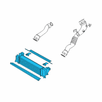 OEM 2014 BMW 328i xDrive Charge-Air Cooler Diagram - 17-51-7-618-809