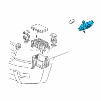 OEM 2004 Toyota 4Runner Junction Block Diagram - 82730-35350