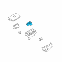 OEM 2015 Scion xB Fuse Holder Diagram - 82631-12030