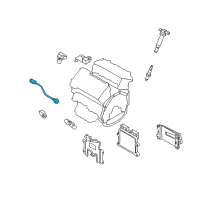 OEM Hyundai Genesis Sensor-Knock, LH Diagram - 39320-3C500