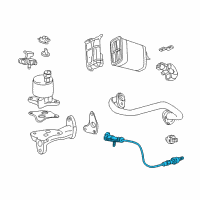 OEM 1991 Buick Park Avenue Oxygen Sensor Diagram - 19211437